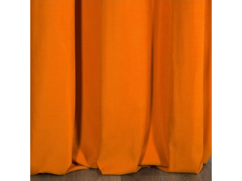 Dekoračná jemná látka - 1403 oranžová, 295 cm
